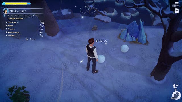 How to Get Snowballs in Disney Dreamlight Valley