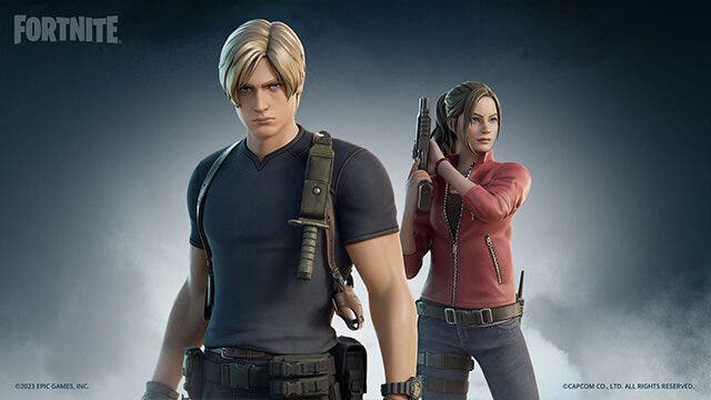 Leon S. Kennedy and Claire Redfield Come to Fortnite preview